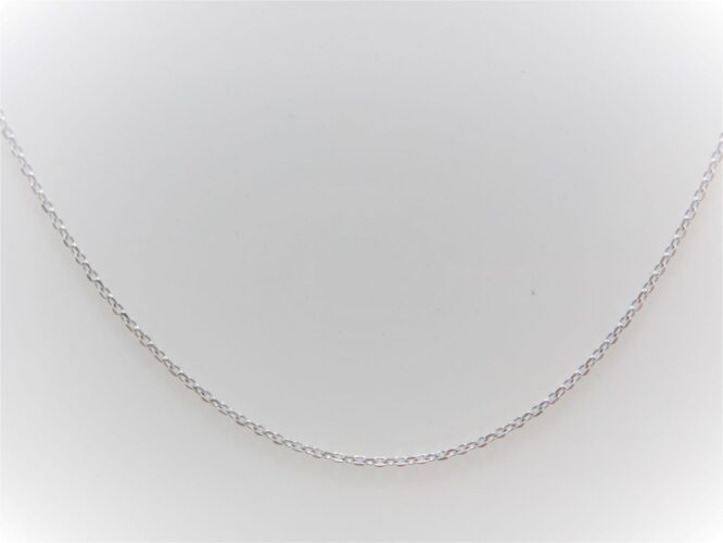 925 Sterling silver chain 55 CM long x 0.80mm thick