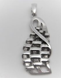 925 Sterling silver pendant  33.6 X 13.8 MM