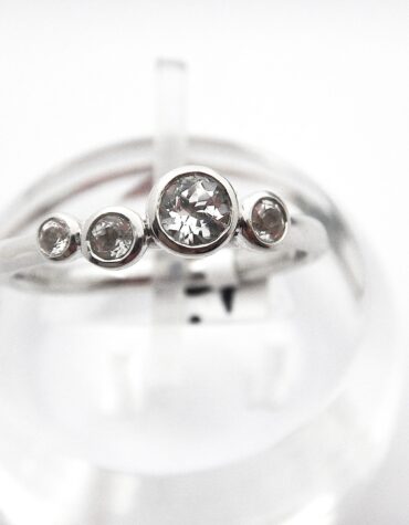 White Topaz Ring