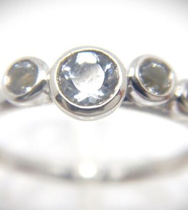 White Topaz Ring