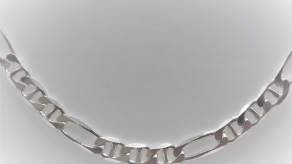925 Sterling silver chain 50CM long x 6mm wide
