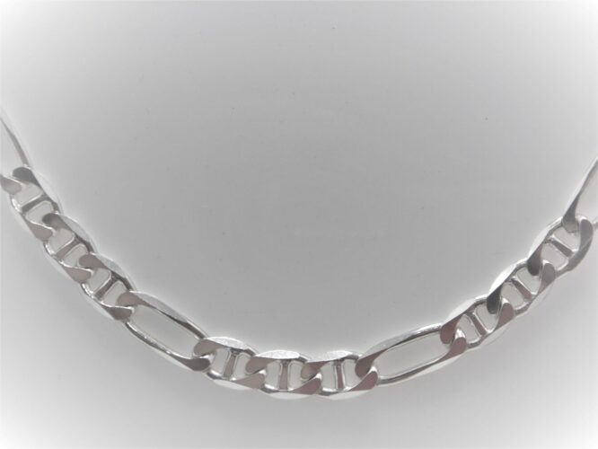 925 Sterling silver chain 50CM long x 6mm wide