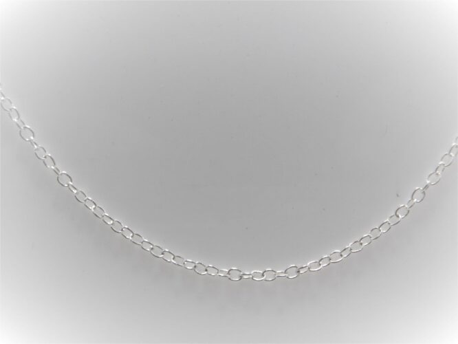 925 Sterling silver chain 50CM long x0 .90mm thick