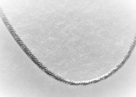 925 Sterling silver chain with antique finish 50 CM